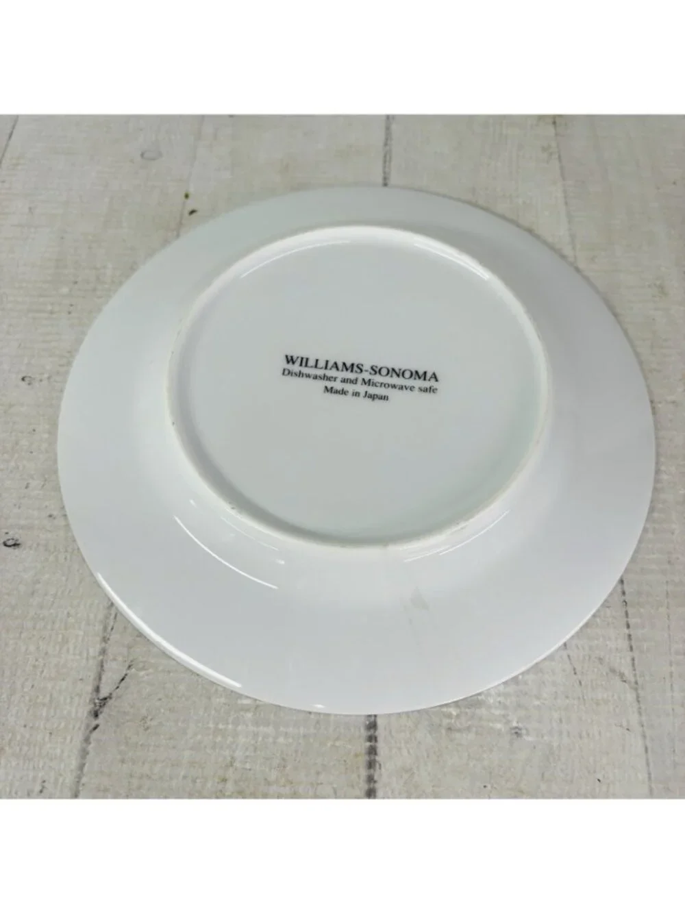 Vintage William Sonoma FRENCH CHEF Cooking Salad Dessert Plates Complete Set 6